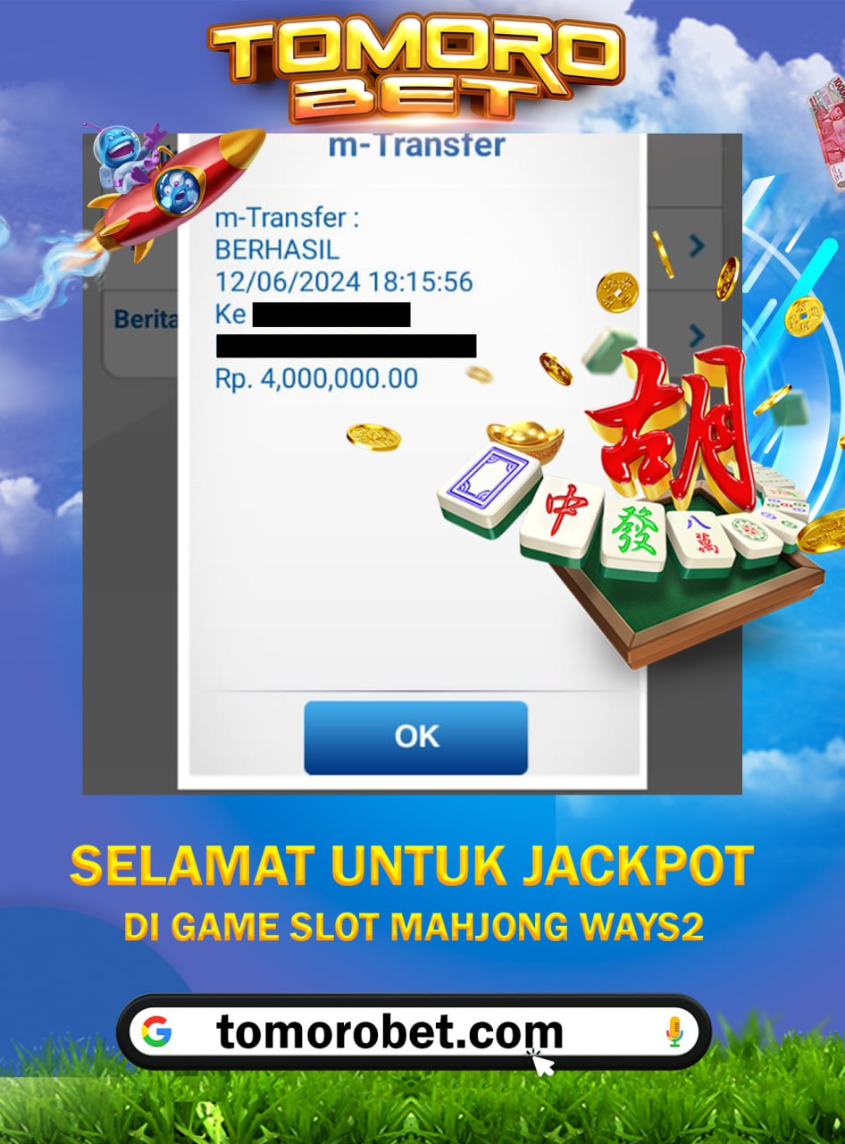 BUKTI JP TOMOROBET 10 JUNI 2024