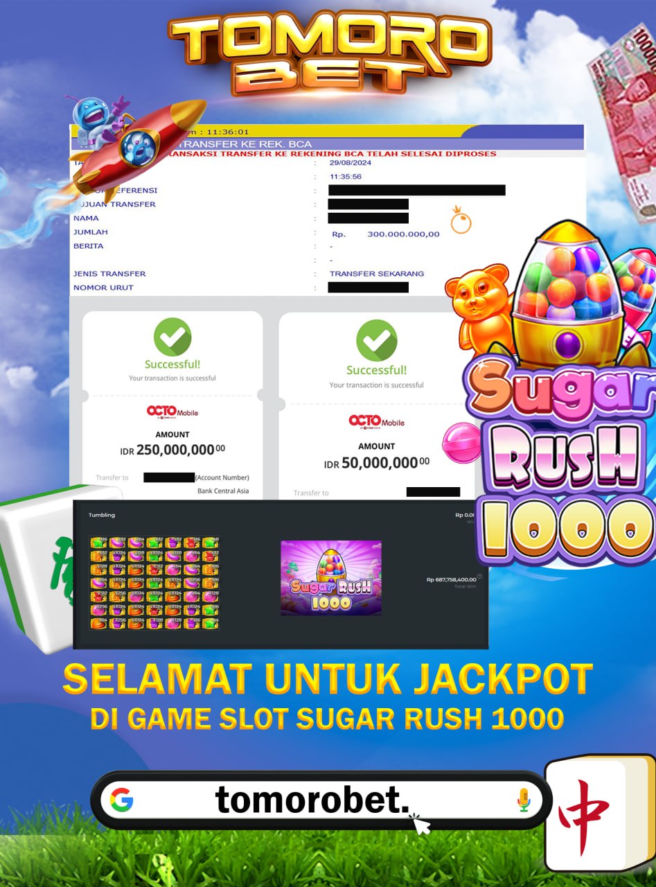 BUKTI JP TOMOROBET 29 AGUSTUS 2024