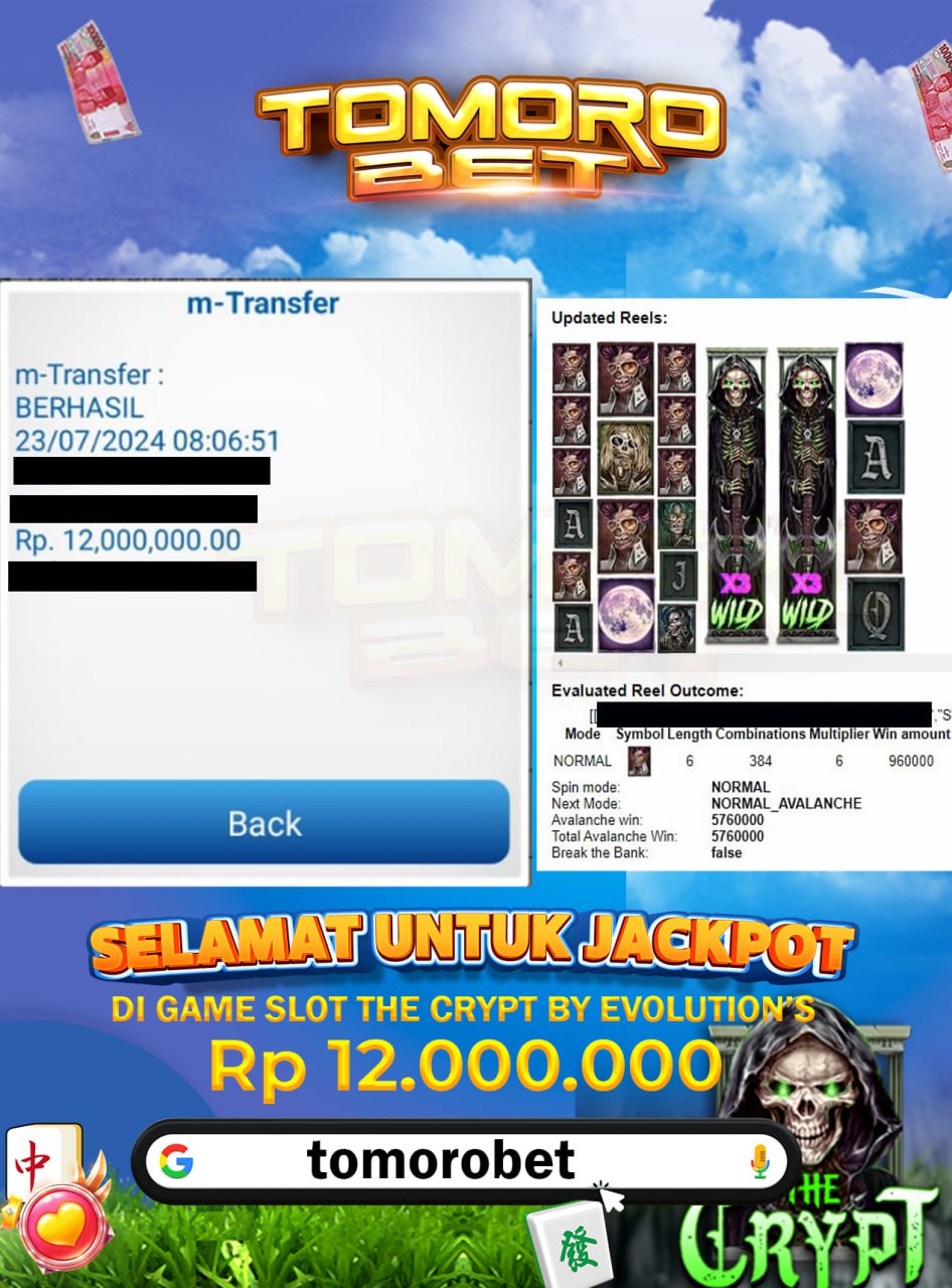 BUKTI JP TOMOROBET 23 JULI 2024