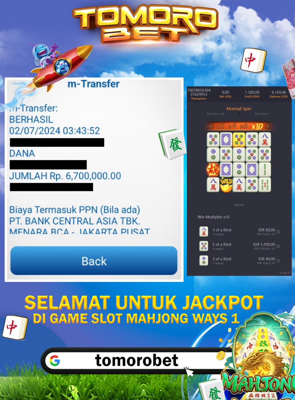 BUKTI JP TOMOROBET 02 JULI 2024